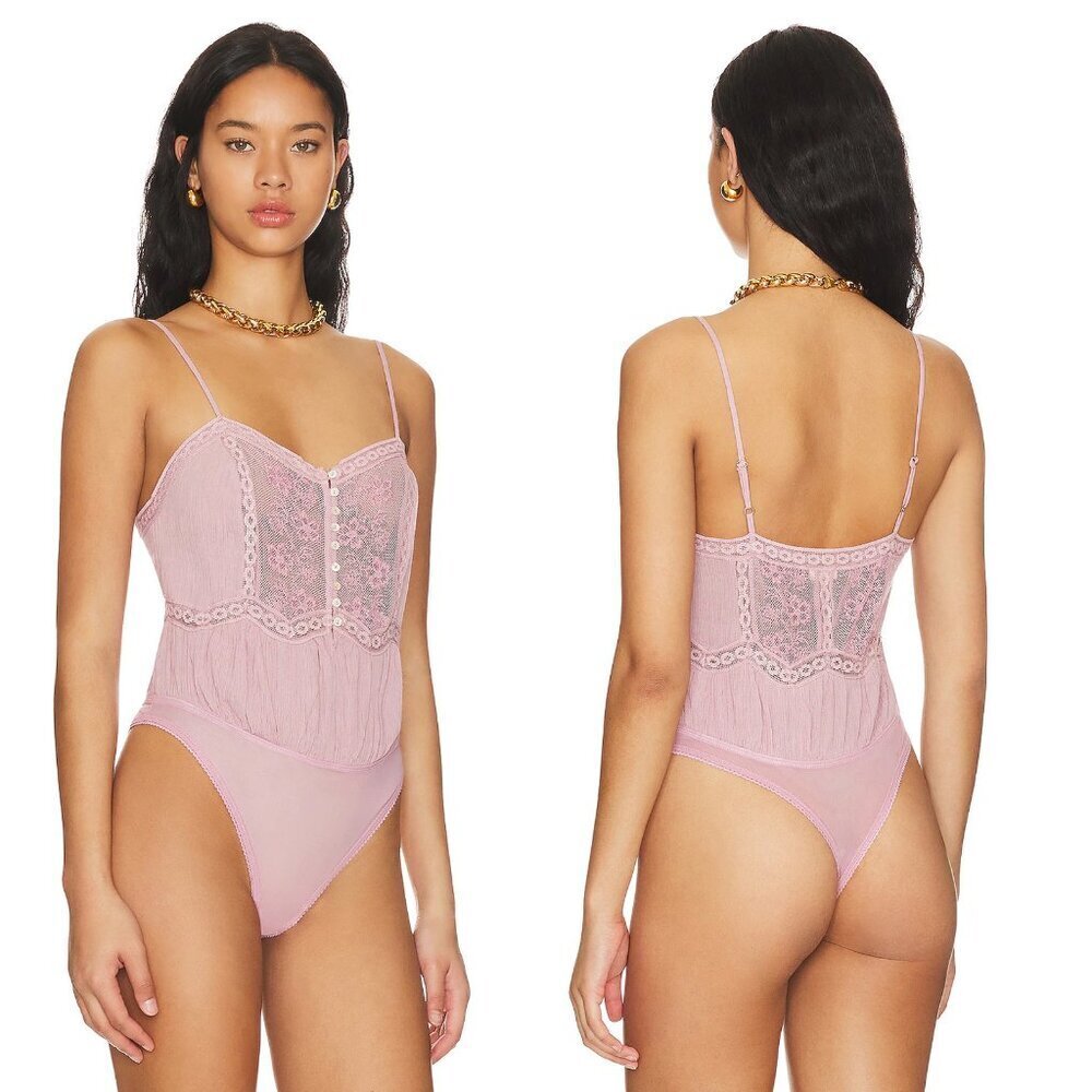 NWT New $98 Free People Still The One Bodysuit Size XS